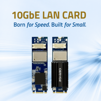 Image of M.2 2280 10GbE Ethernet Card for High-Bandwidth Edge Computing