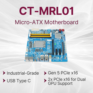 CT-MRL01 MicroATX Industrial Motherboard Image