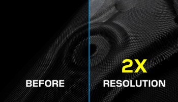 Super-fast 3D scanning now with doubled resolution!