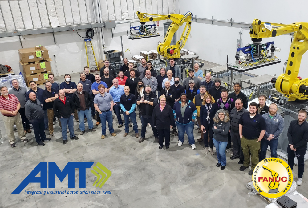 AMT Once Again Recognized by FANUC America for Outstanding Robot Sales