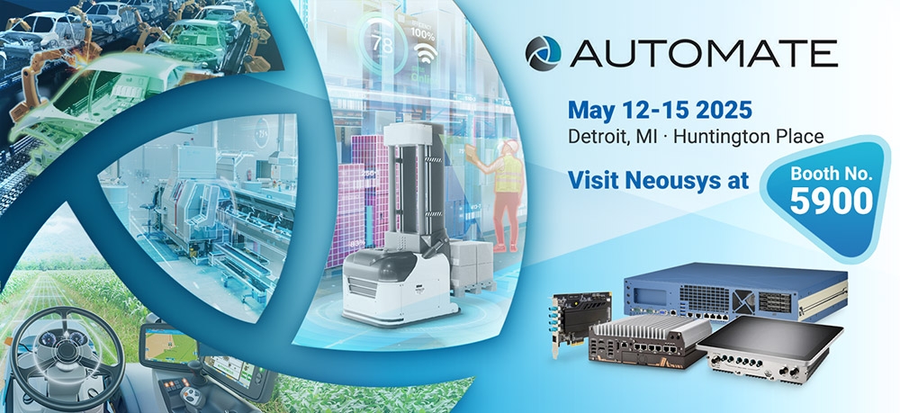 Neousys Showcases AI-Enhanced Embedded Computers Revolutionizing Automation Solutions at AUTOMATE 2025