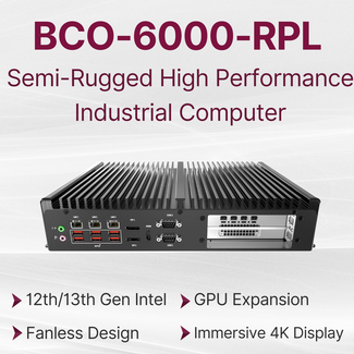 BCO-6000-RPL | High Performance Industrial Computer Image