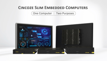 Cincoze Slim Embedded Computers—Demonstrating the Power of One Computer / Two Purposes