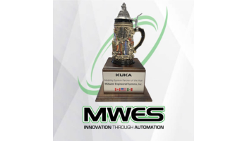 KUKA Awards MWES Mobility System Partner of the Year Award for Outstanding Growth
