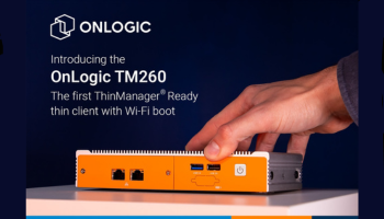 OnLogic Unveils First-ever ThinManager® Ready Industrial Thin Client with Wi-Fi Boot