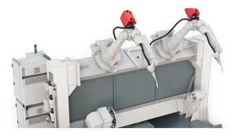 ABB’s new OmniVance FlexArc Compact cell saves space adds flexibility to welding applications