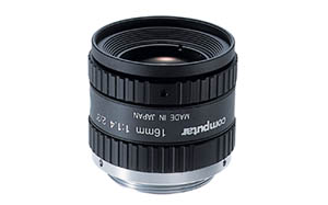 2/3 inch 16mm f1.4 w/locking iris & focus, 1.5 megapixel, C-mount Image