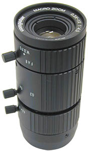 Computar 2/3 inch 3.3X Macro Zoom, megapixel, Manual Iris, C-mount Image