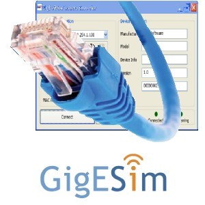 GigESim GigE Vision Server SDK and Camera Simulator Image
