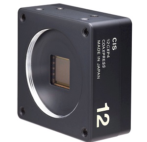 Image of 12M resolution CoaXPress interfaced camera features Max. 65fps high speed, long distance transmission, and utilizing SONY image sensor.