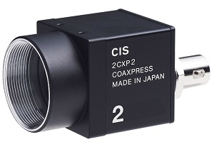 CoaXPress interfaced 29mm cubic size camera utilizing 2/3 type, 2.5M pixels CMOS image sensor. Image