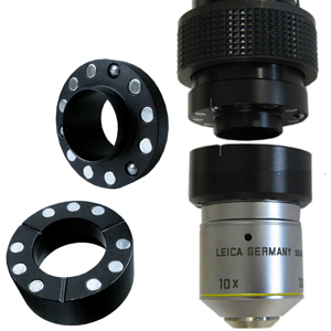 Image of Magnetic Coupler for Micro Objective Lenses