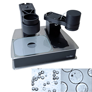 Dual Station - Stereo Microscope Stand and Inverse Microscope Image
