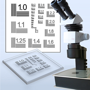 Resolution Test Target 250LP/mm Image