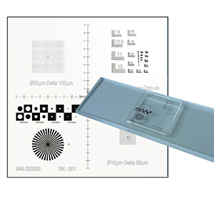 Calibration Target Micro V1  1000LP/mm Image