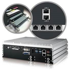 LAN Switch Fanless Embedded System Image