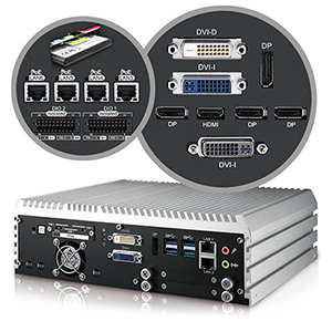 Intel® 7th Generation Embedded Workstation Systems with Independent NVIDIA GEFORCE® GTX 950 Graphics Engine Image