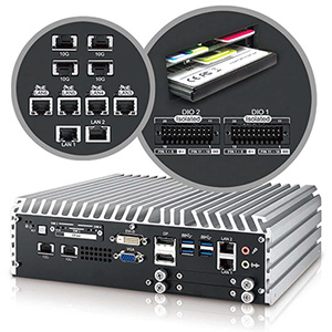 4-port 10 GigE Workstation-grade Embedded System Image