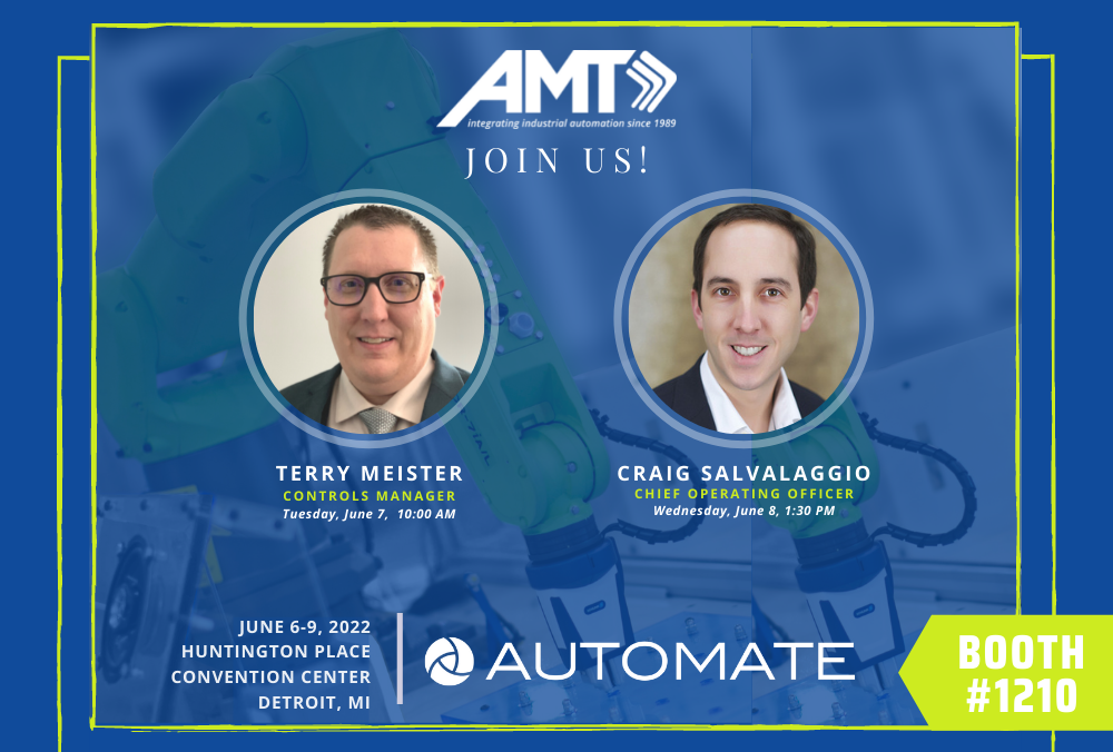 AMT to Present Technical Seminars on Autonomous Mobile Robots and Mixed Load Depalletizing and at Automate 2022
