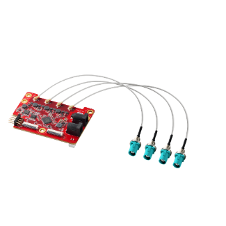 Image of MIPI CSI-2 22-pin x2 to GMSL2 IPEX FAKRA Z x4 Adapter Board