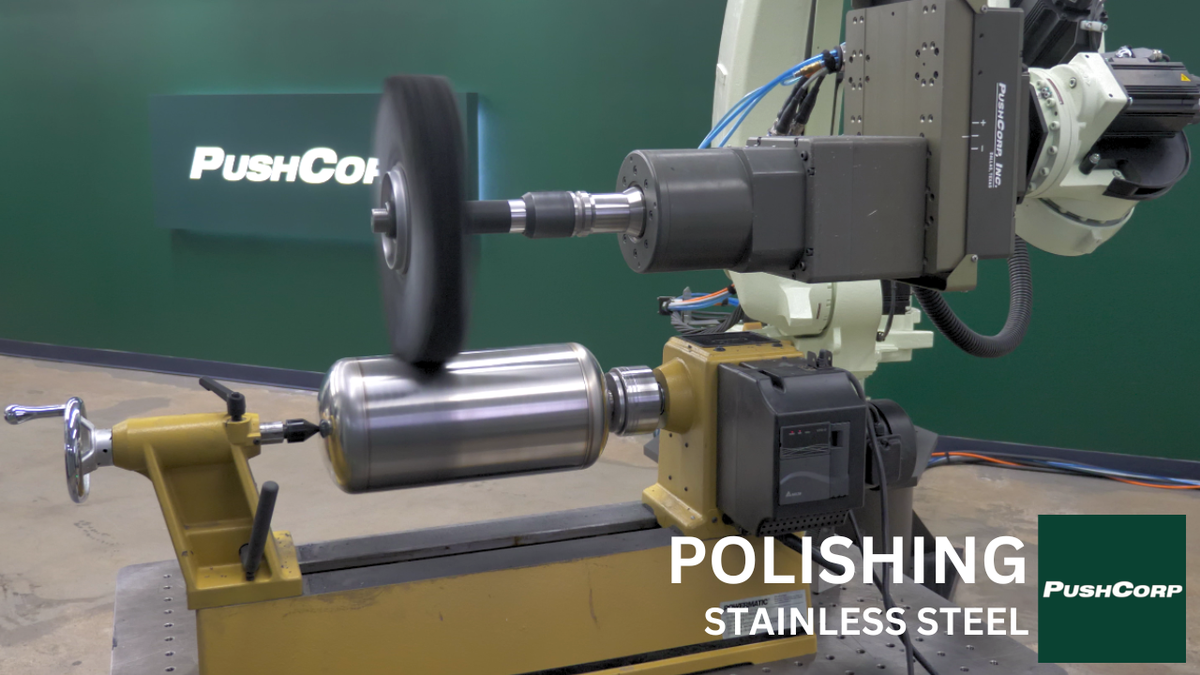 Automated Robotic Polishing on Fire Extinguishers