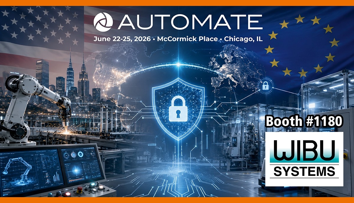 Wibu-Systems to Showcase Cyber Resilience and Licensing Solutions at Automate 2026