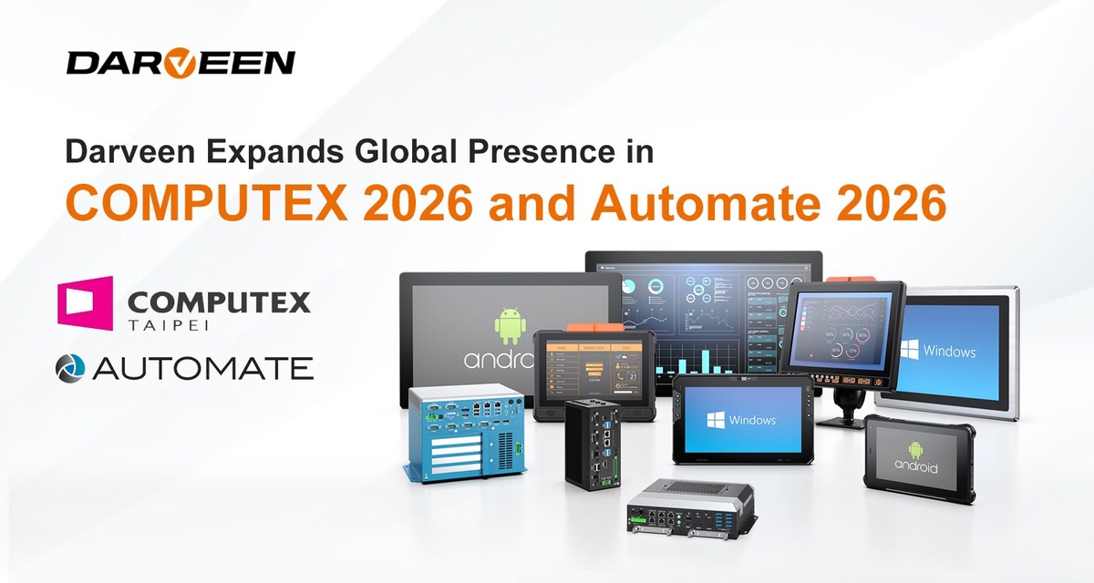 Darveen Showcases at COMPUTEX 2026 and Automate 2026