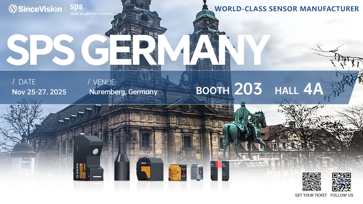 SinceVision Brings Machine Vision Sensor Innovations to SPS Germany 2025