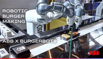 ABB and BurgerBots unveil robotic burger-making to revolutionize fast food prep