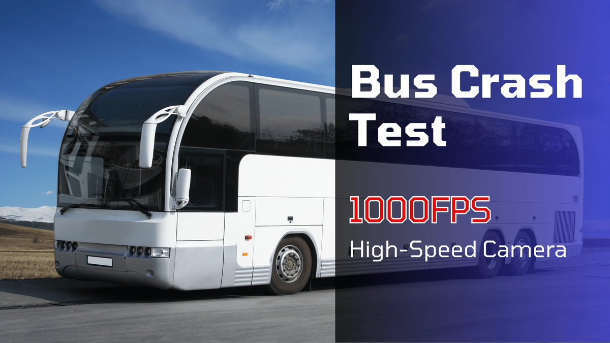 Vehicle Crash Test Captured in 1000FPS | SinceVision High-Speed Camera
