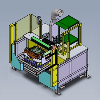 Center Glass Soldering Bonding Assembly Fixture Image