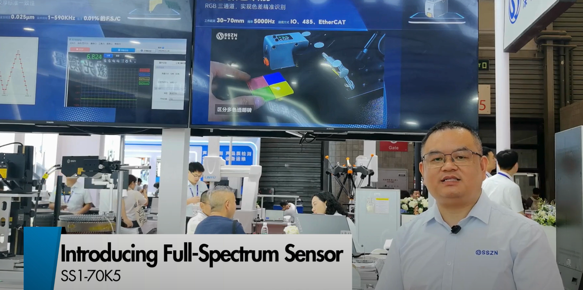 SinceVision Full Spectrum Sensor Live Demo | Color Sensor