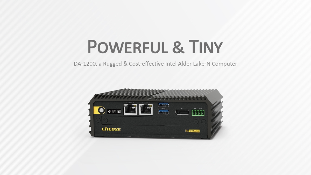 CINCOZE | DA-1200 | Powerful & Tiny
