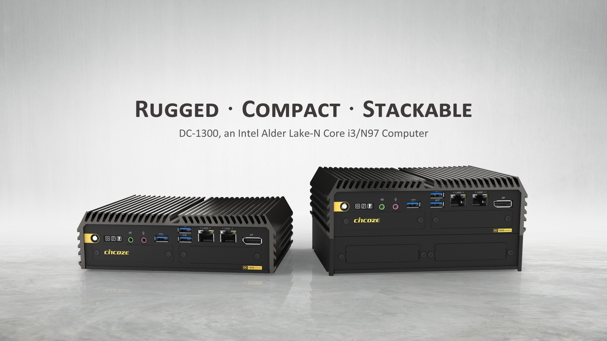 CINCOZE | DC-1300 | Rugged, Compact, and Stackable