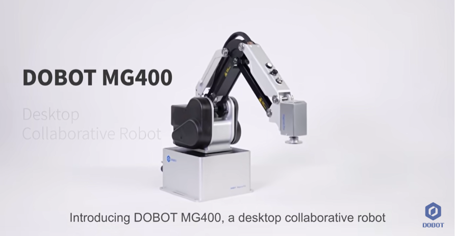 DOBOT MG400 Desktop Collaborative Robot for Industry - Product Video