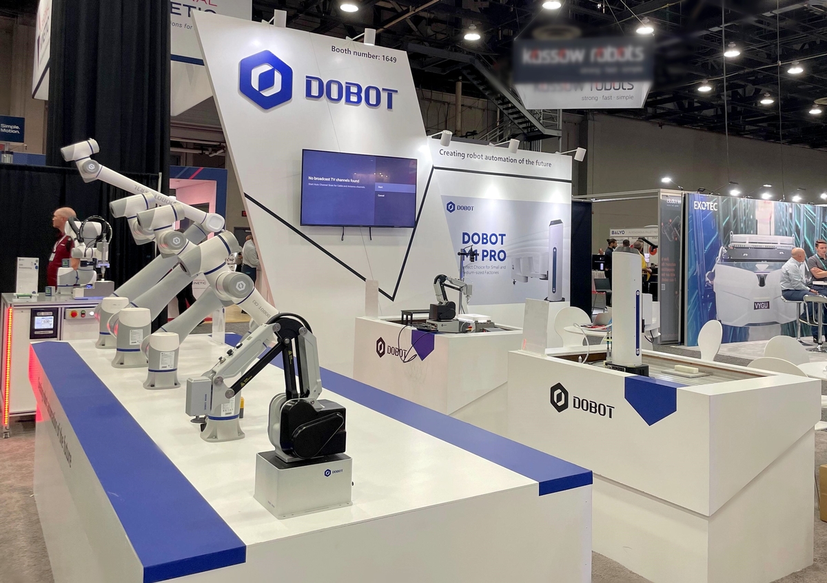 DOBOT Launches  Collaborative Robot CR3L at Automate 2022 in Detroit with the Increased Max Reach by 11.5%