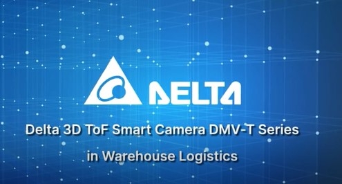 Delta 3D ToF Smart Camera DMV-T Series in Warehouse Logistics