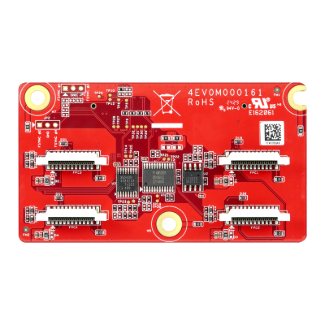 SAMTEC 120-pin x1 to MIPI CSI-2 22-pin x4 Adapter Board Image