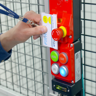 RFID Badge Access to Robot Cells - Fortress FRANK Image