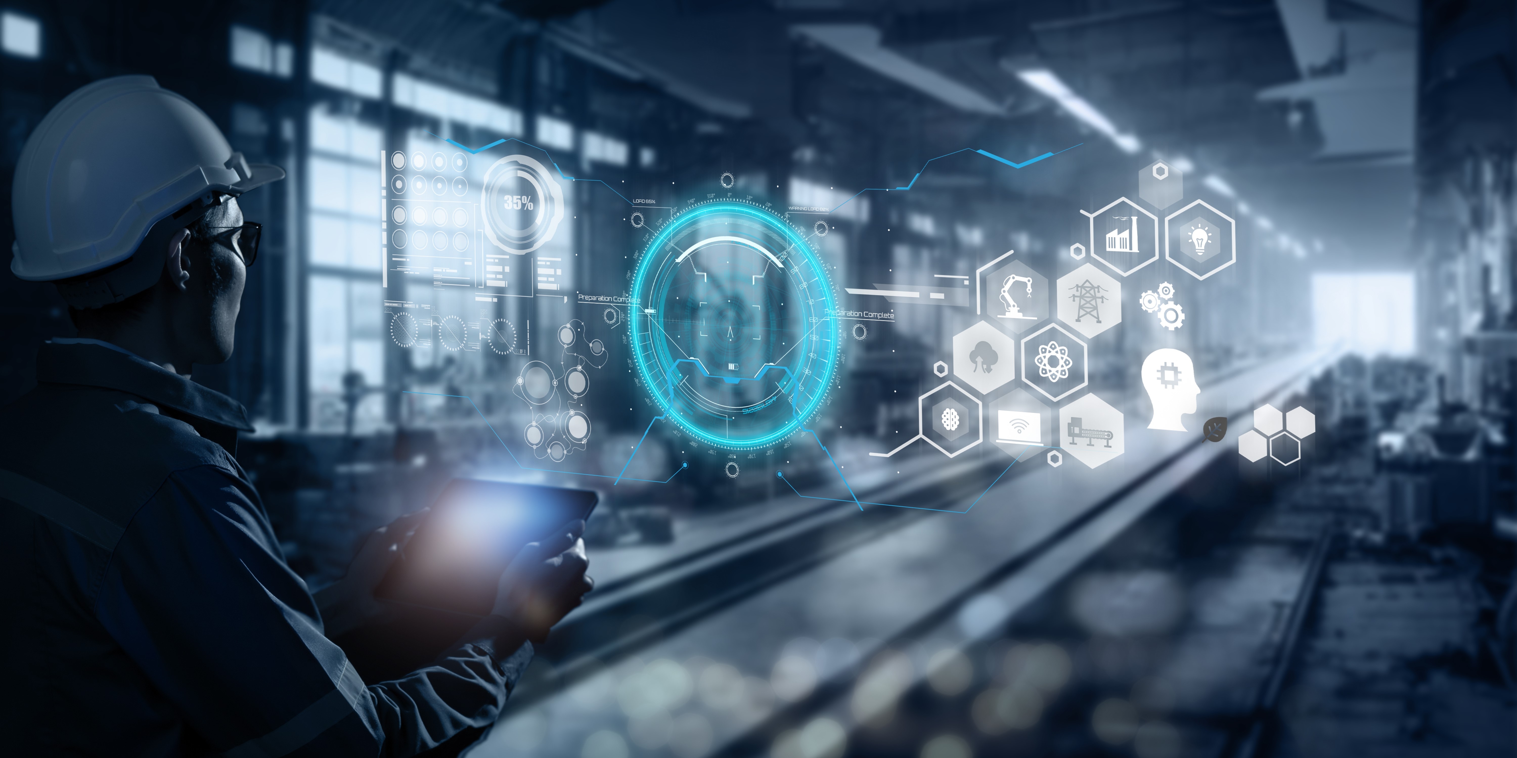 Photo to promote webinar: 2025 Industrial Automation Trends