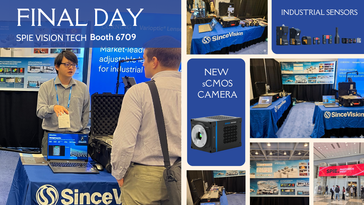 SinceVision Showcases Advanced Imaging and Sensing Technologies at SPIE VISION TECH 2026