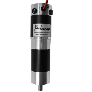 MMP S22-346F-24V GP52-408 (Brushed 24V DC Gearmotor capable of producing up to 443 in-lbs continuous torque with an output speed of 11 RPM.) Image