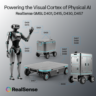 RealSense Demonstrates Industry’s Most Comprehensive GMSL Depth Camera Portfolio at Hannover Messe 2026