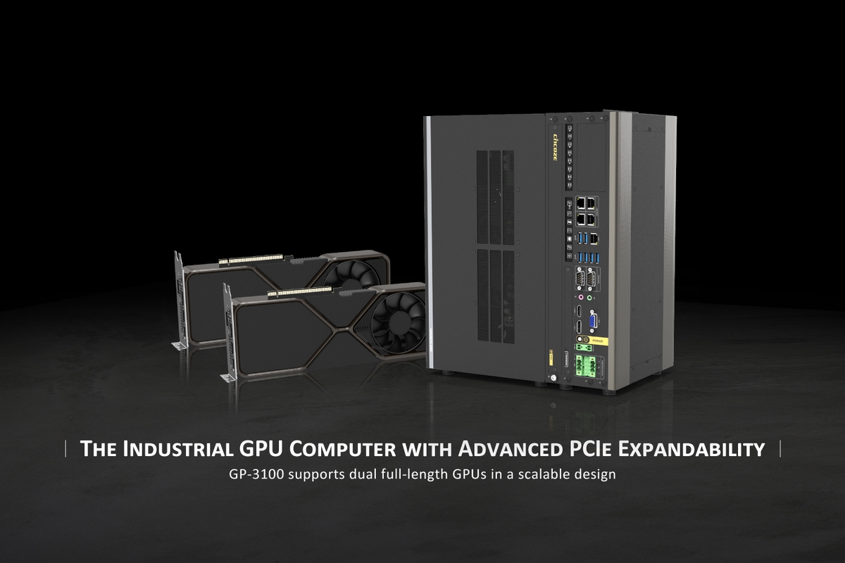 CINCOZE | GP-3100 | The Industrial GPU Computer with Advanced PCIe Expandability