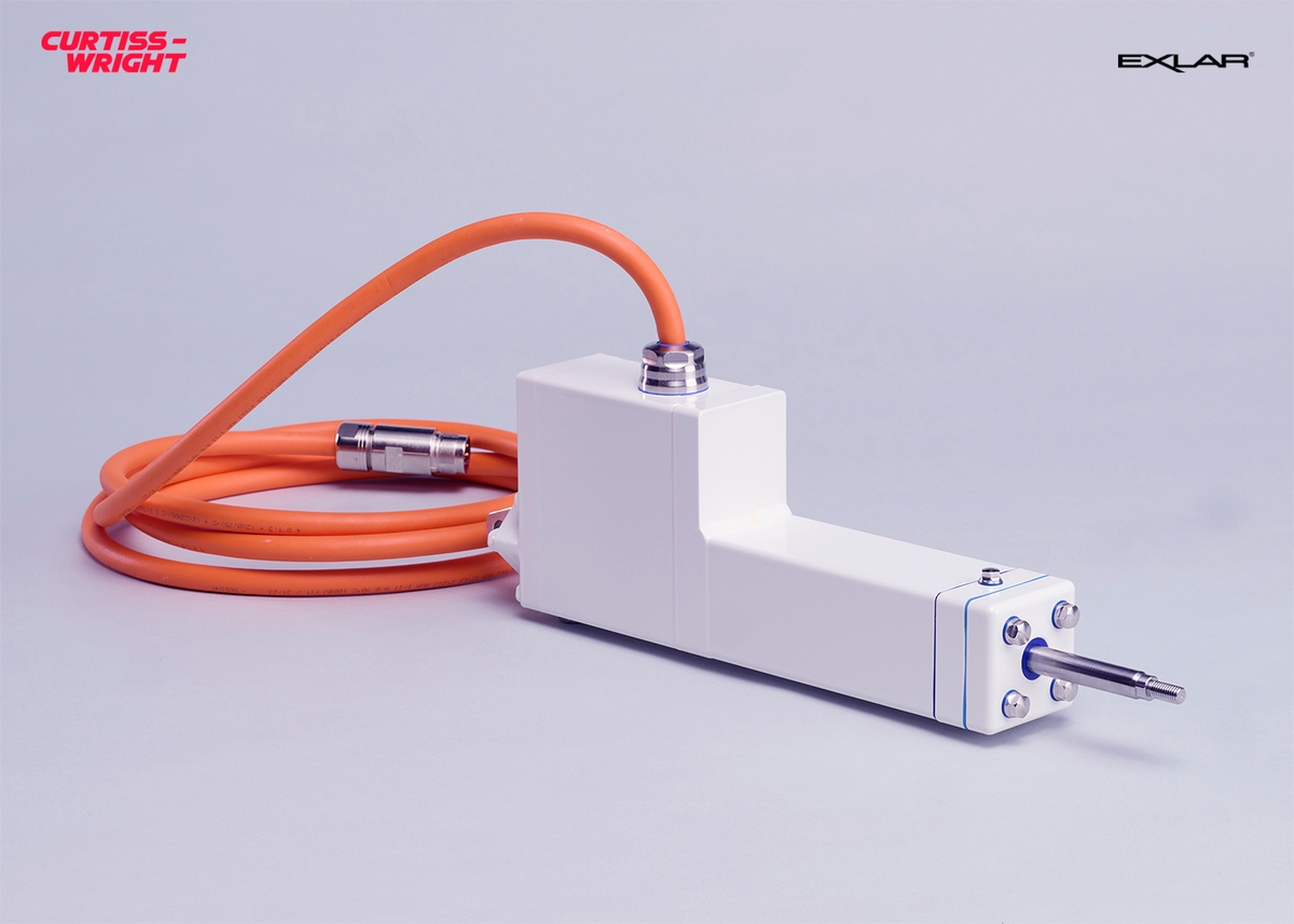 CURTISS-WRIGHT UNVEILS NEW EXLAR® GTF FOOD GRADE ACTUATOR