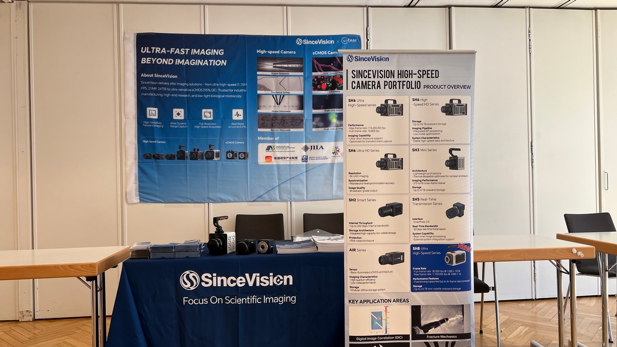 BioCHIP Berlin Forum 2026: SinceVision to Showcase Scientific Cameras
