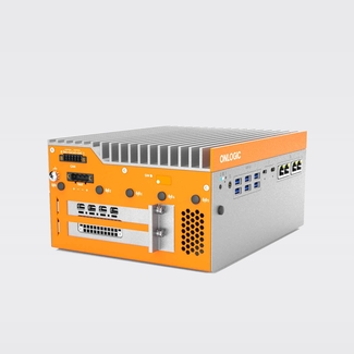 OnLogic Helix 524 Fanless Industrial Computer with PCIe Image