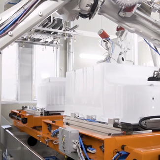 Laser - automation plant Image