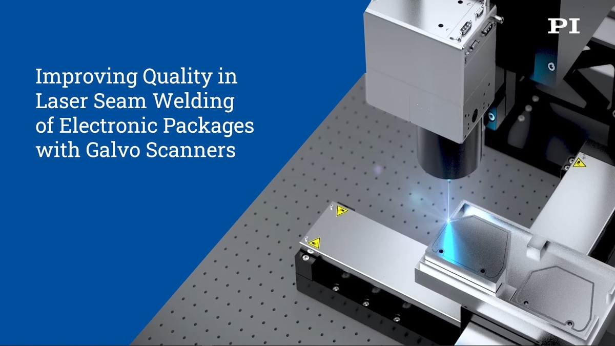 Improved Laser Seam Welding Quality with Galvo Scanners