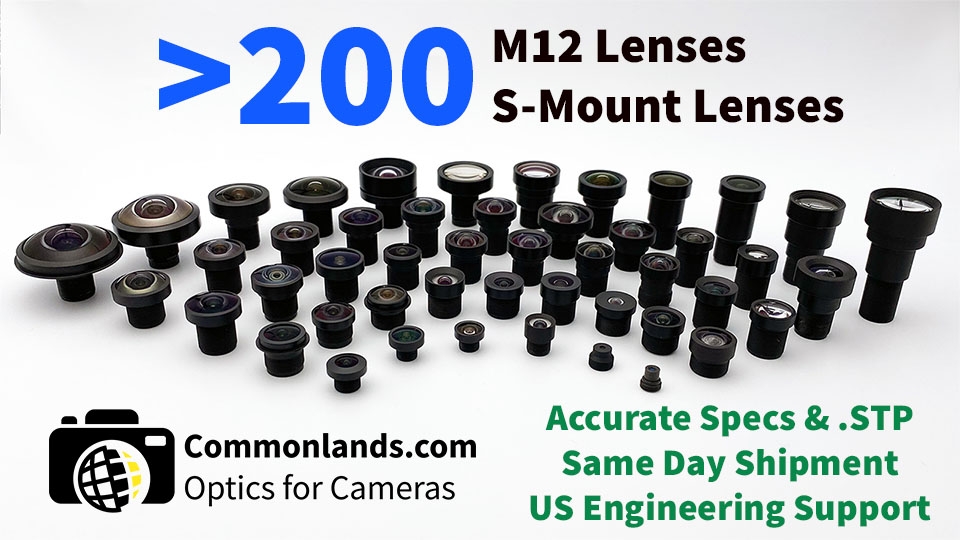 M12 Lenses and S-Mount Lenses